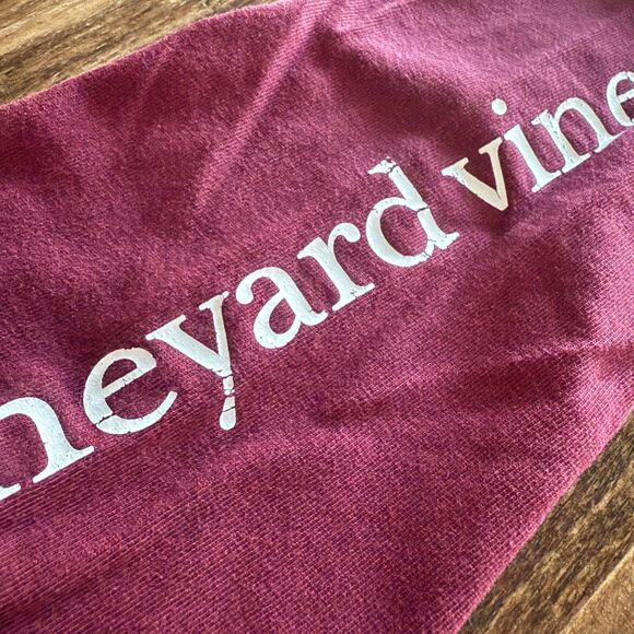 Vineyard Vines Maroon Long Sleeve Pocket Tee Boys' 5 - Picture 8 of 10